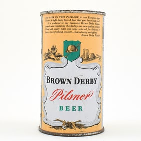 Brown Derby Beer Instructional Flat Top RAINIER 42-19 OI 133