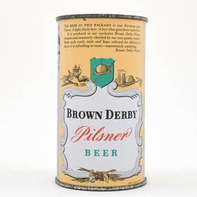 Brown Derby Beer Instructional Flat Top RAINIER 42-19 OI 133