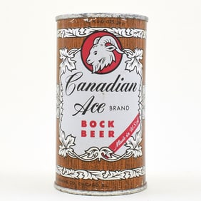 Canadian Ace Bock Beer Flat Top 48-16