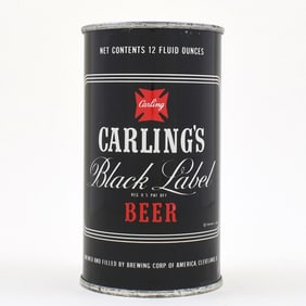 Carlings Black Label Beer Flat Top 38-12