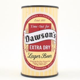 Dawsons Extra Dry Lager Beer Flat Top 53-18 TOUGH CLEAN