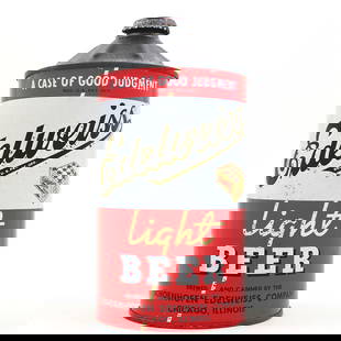 Edelweiss Light Beer Quart Cone Top IRTP 207-13: Reference: USBC 207-13 Business Name: Schoenhofen Edelweiss Co., Chicago, Illinois Manufacturer/Pl