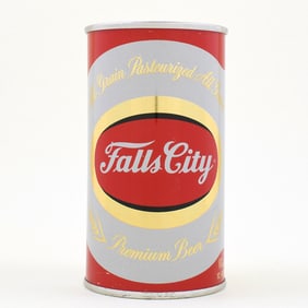 Falls City Premium Beer Aluminum Soft Top Flat Top 61-31