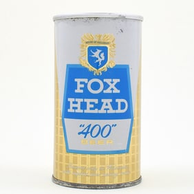 Fox Head 400 Beer Aluminum Soft Top Flat Top FOX HEAD L65-32