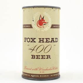 Fox Head 400 Beer Flat Top NON-IRTP 66-8