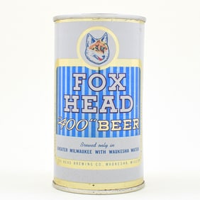 Fox Head 400 Beer Flat Top WAUKESHA 66-14