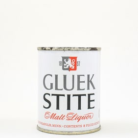 Gluek Stite Malt Liquor 8 Ounce Flat Top 241-10