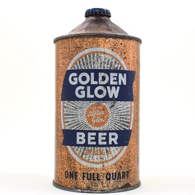 Golden Glow Beer Quart Cone Top 211-3