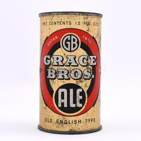 Grace Bros GB ALE Old English Type Instructional Flat Top 67-27 OI 307 RARELY CLEAN