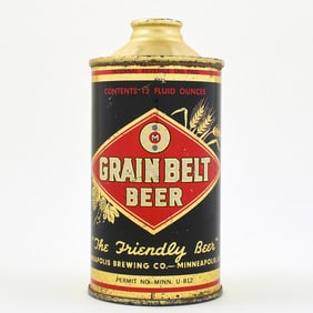 Grain Belt Beer Cone Top 166-32