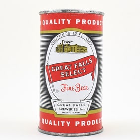 Great Falls Select Beer Flat Top 74-22