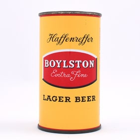 Haffenreffer Boylston Extra FINE Lager Beer Flat Top EXCELLENT