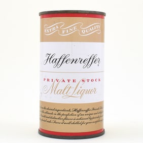 Haffenreffer Private Stock Malt Liquor Flat Top VANITY LID BO EXCELLENT