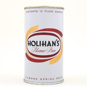 Holihans Pilsener Beer Flat Top ENAMEL L88-33