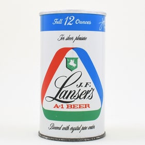 J. F. Lanser's A-1 Beer Zip Top ARIZONA 83-18