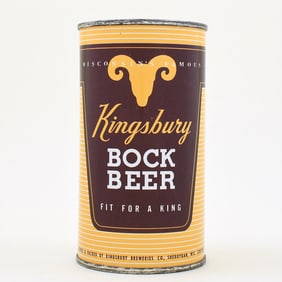Kingsbury Bock Beer Flat Top 88-13