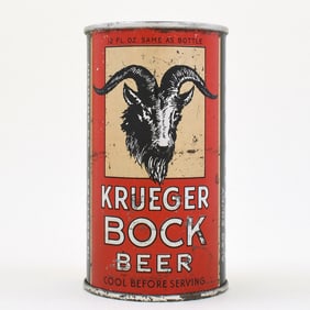 Krueger Bock Beer Instructional Flat Top NON-IRTP 90-27 OI 488