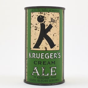 Krueger's Cream Ale Instructional Flat Top BALDY 89-23 OI 460