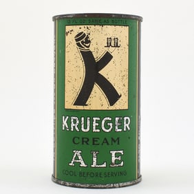 Krueger Cream Ale Instructional Flat Top SM OPENER 89-27 OI 465