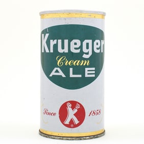 Krueger Cream Ale ZIP Top 86-27 GOLD METALLIC SCARCE