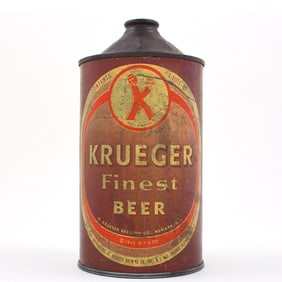Krueger Finest Beer Quart Cone Top 213-18