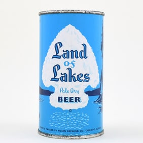 Land of Lakes Pale Dry Beer Flat Top PILSEN 90-39
