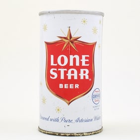 Lone Star Beer Aluminum Soft Top Flat Top SAN ANTONIO L92-8