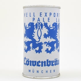 Lowenbrau Export Lager Beer German Flat Top