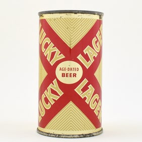 Lucky Lager Age Dated Beer Flat Top PACIFIC 93-18