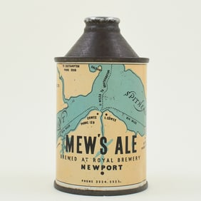 Mews Ale 10oz British Cone Top TOUGH CLEAN