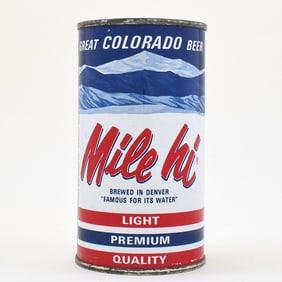 Mile Hi Light Beer Flat Top 99-26