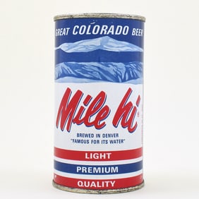 Mile Hi Light Beer Flat Top 99-26