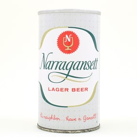 Narragansett Lager Beer 95-40 SPLIT LABEL MINTY