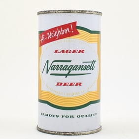 Narragansett Lager Beer Flat Top 101-28