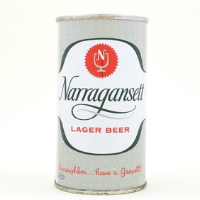 Narragansett Lager Beer ZIP And Pull Ring 96-1 Pair