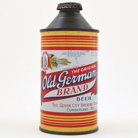 Old German Brand Beer Cone Top 176-16