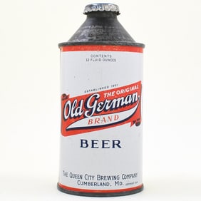 Old German Brand Beer Cone Top 176-20