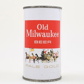 Old Milwaukee Pale Gold Beer Flat Top MILWAUKEE 107-29