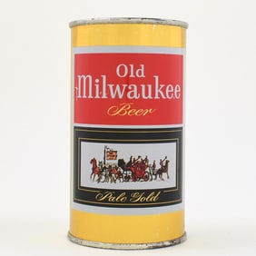 Old Milwaukee Pale Gold Beer Flat Top PALE GOLD 107-26