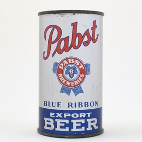 Pabst Blue Ribbon Export Beer Instructional Flat Top PREMIER MILWAUKEE 111-15 OI 654