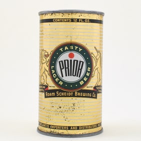 Prior Lager Beer Flat Top 117-1
