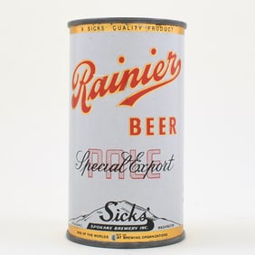 Rainier Pale Special Export Beer Instructional Flat Top NO TREES 118-25 OI 705