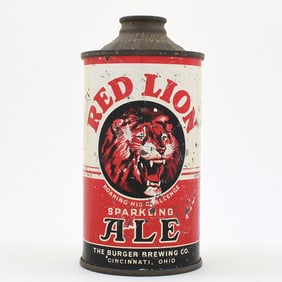 Red Lion Sparkling Ale Cone Top 180-32