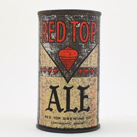 Red Top Ale Instructional Flat Top METALLIC SILVER OI 717