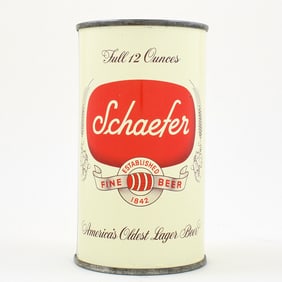 Schaefer Lager Beer Flat Top NEW YORK 128-14