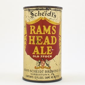 Scheidts Rams Head Ale Instructional Flat Top METALLIC 118-33 OI UNLISTED