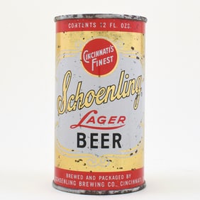 Schoenling Beer Flat Top 132-2