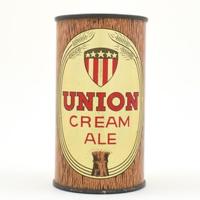 Union Cream Ale Roger Williams Flat Top 142-11 OUTSTANDING