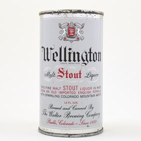 Wellington Stout Malt Liquor Flat Top 145-3
