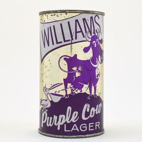 Williams Purple Cow Lager Flat Top FITZGERALD 146-6